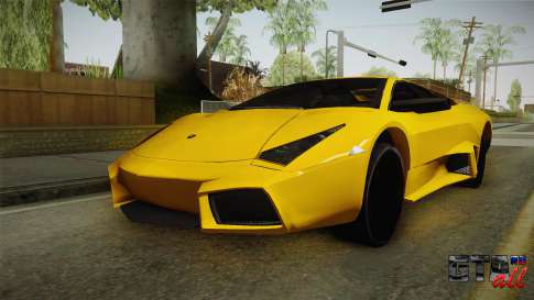 Lamborghini Reventon для GTA San Andreas - вид спереди