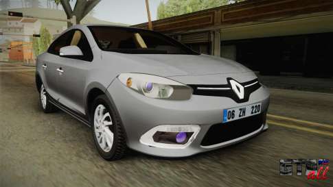 Renault Fluence Icon для GTA San Andreas - вид спереди