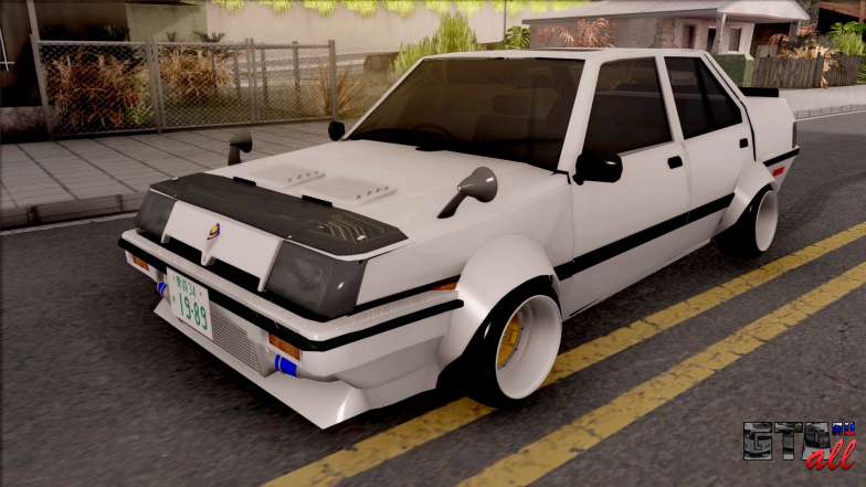 Proton Saga 1985 Widebody ver. для GTA San Andreas - вид спереди