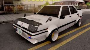 Proton Saga 1985 Widebody ver. для GTA San Andreas - вид спереди