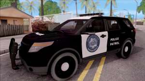 Ford Explorer Police San Andreas Patrol для GTA San Andreas - вид спереди