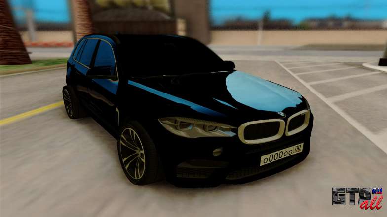 BMW X5 для GTA San Andreas - вид спереди