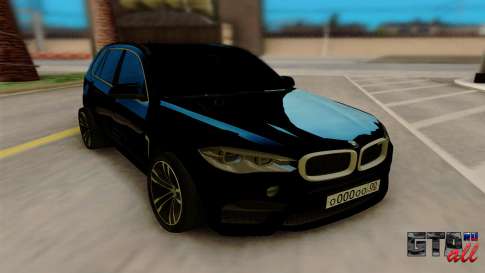 BMW X5 для GTA San Andreas - вид спереди