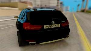 BMW X5 для GTA San Andreas - вид сзади