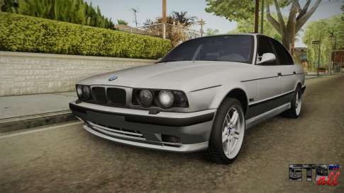 BMW M5 E34 для GTA San Andreas - вид спереди