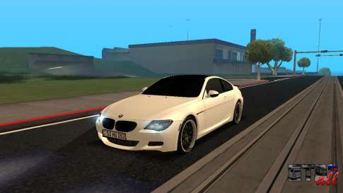 BMW M6 E63 Armenian для GTA San Andreas - вид спереди