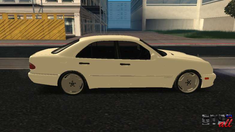 Mercedes-Benz E420 Armenian ля GTA San Andreas - вид сбоку