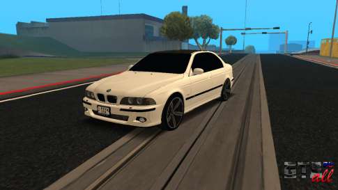 BMW M5 E39 Armenian для GTA San Andreas - вид спереди