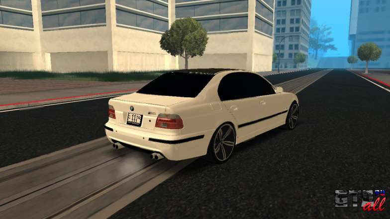 BMW M5 E39 Armenian для GTA San Andreas - вид сзади