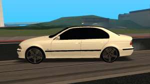 BMW M5 E39 Armenian для GTA San Andreas - вид сбоку