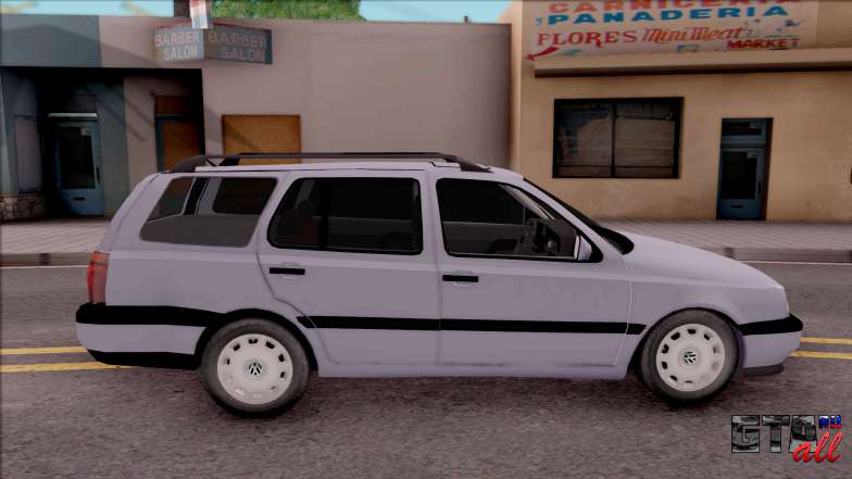 Volkswagen Golf Mk3 Variant для GTA San Andreas - вид сбоку