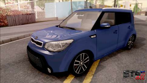 Kia Soul для GTA San Andreas - вид спереди