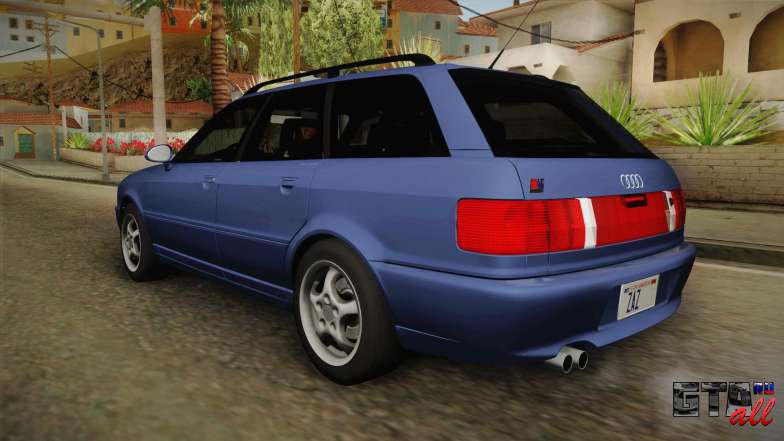 Audi RS2 Avant 1995 для GTA San Andreas - вид сзади