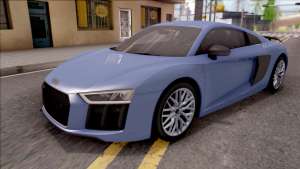 Audi R8 V10 Plus 2018 для GTA San Andreas - вид спереди