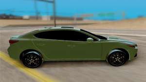 Mazda 3 Sedan 2014 для GTA San Andreas - вид сбоку