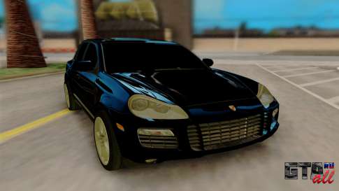 Porsche Cayenne S 2009 для GTA San Andreas - вид спереди