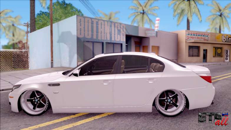 BMW M5 E60 SUDKİNG для GTA San Andreas - вид сбоку