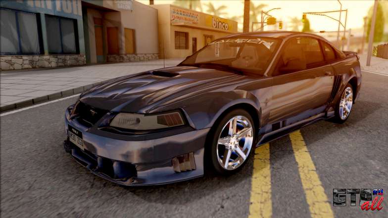 Ford Mustang Saleen 2000 IVF для GTA San Andreas - вид спереди