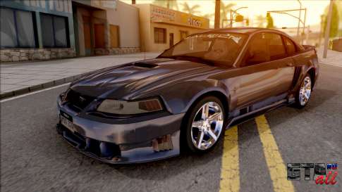 Ford Mustang Saleen 2000 IVF для GTA San Andreas - вид спереди