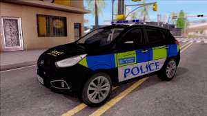 Hyundai IX35 2012 U.K Police для GTA San Andreas - вид спереди