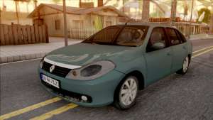 Renault Symbol 2009 Expression Version для GTA San Andreas - вид спереди