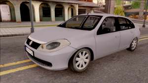 Renault Symbol 2009 Authentique Version для GTA San Andreas - вид спереди