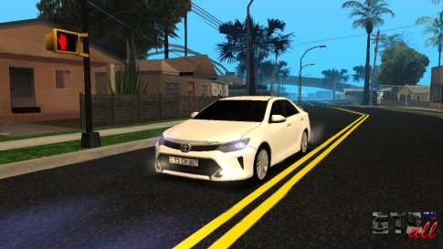 Toyota Camry 2016 Armenian для GTA San Andreas - вид спереди