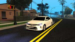 Toyota Camry 2016 Armenian для GTA San Andreas - вид спереди