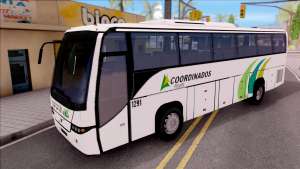 Volvo 9700 Coordinados Bus Mexico для GTA San Andreas - вид спереди