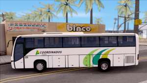 Volvo 9700 Coordinados Bus Mexico для GTA San Andreas - вид сбоку