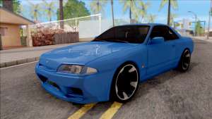 Nissan Skyline R32 для GTA San Andreas - вид спереди