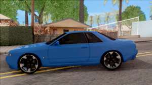 Nissan Skyline R32 для GTA San Andreas - вид сбоку