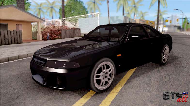 Nissan Skyline R33 для GTA San Andreas - вид спереди