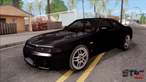 Nissan Skyline R33 для GTA San Andreas - вид спереди