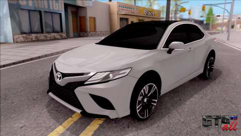 Toyota Camry 2018 для GTA San Andreas - вид спереди