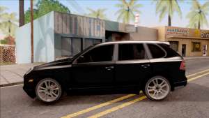 Porsche Cayenne Turbo S 2009 для GTA San Andreas - вид сбоку