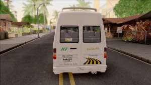 Mercedes-Benz Sprinter Renetur для GTA San Andreas - вид сзади