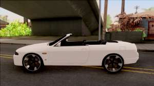 Nissan Skyline R33 Cabrio для GTA San Andreas - вид сбоку