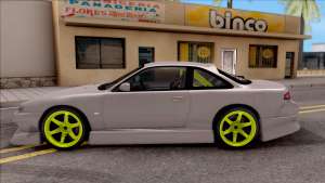 Nissan 200SX Drift Monster Energy для GTA San Andreas - вид сбоку