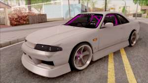 Nissan Skyline R33 Drift Monster Energy для GTA San Andreas - вид спереди