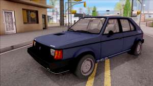 Dodge Shelby Omni GLHS 1986 для GTA San Andreas - вид спереди