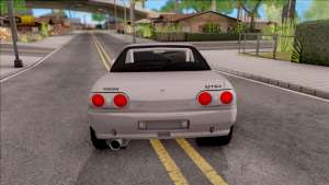 Nissan Skyline R32 Drag для GTA San Andreas - вид сзади