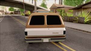 GMC Suburban 2500 1986 для GTA San Andreas - вид сзади