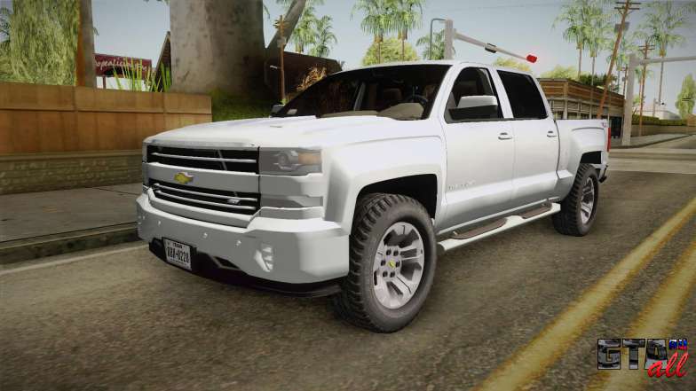 Chevrolet Cheyenne LT 2016 для GTA San Andreas - вид спереди