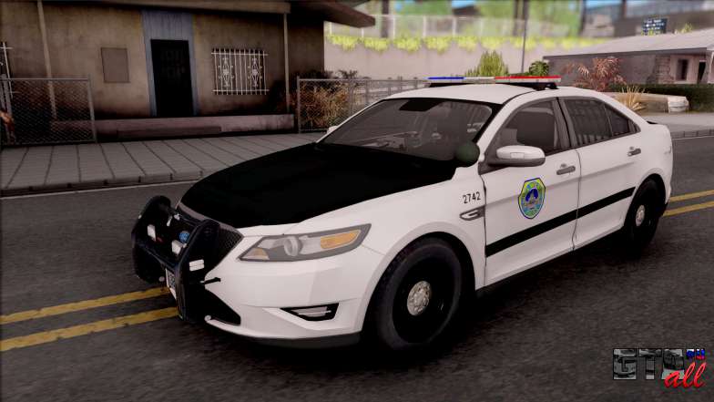 Ford Taurus 2011 Des Moines PD для GTA San Andreas - вид спереди