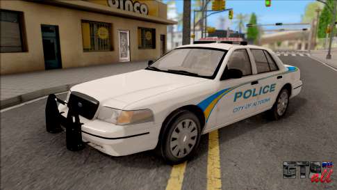 Ford Crown Victoria 2007 Altoona PD для GTA San Andreas - вид спереди