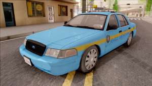 Ford Crown Victoria 2010 Iowa DOT MVE для GTA San Andreas - вид спереди