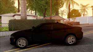 Dodge Charger Unmarked 2015 для GTA San Andreas - вид сбоку