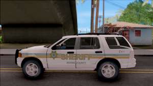 Ford Explorer 2002 Boone County Sheriff Office для GTA San Andreas - вид сбоку