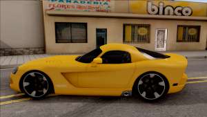 Dodge Viper SRT-10 для GTA San Andreas - вид сбоку